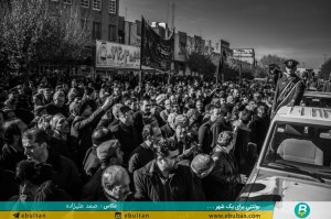 تشییع جنازه قربانیان حادثه قطار(4)